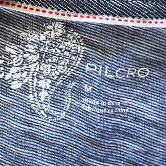 Anthropologie Pilcro Ruffled Tiered Sweet Top: M - Picture 3 of 3